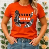 Every Child Matters Orange Day Residential Schools Women's T-Shirt thumb 2