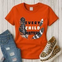 Every Child Matters Orange Day Residential Schools Women's T-Shirt thumb 3
