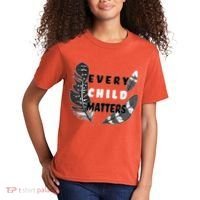 Every Child Matters Orange Day Residential Schools Kids T-Shirt thumb 2