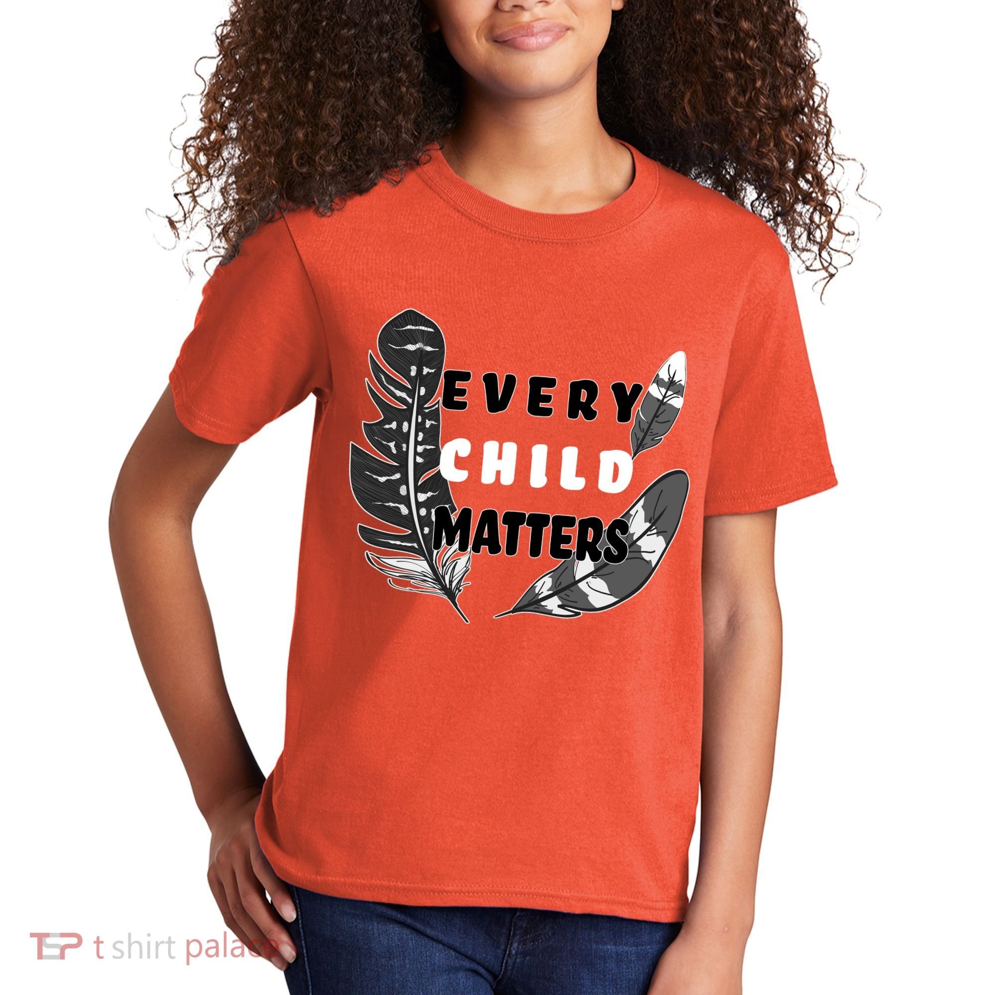 Every Child Matters Orange Day Residential Schools Kids T-Shirt