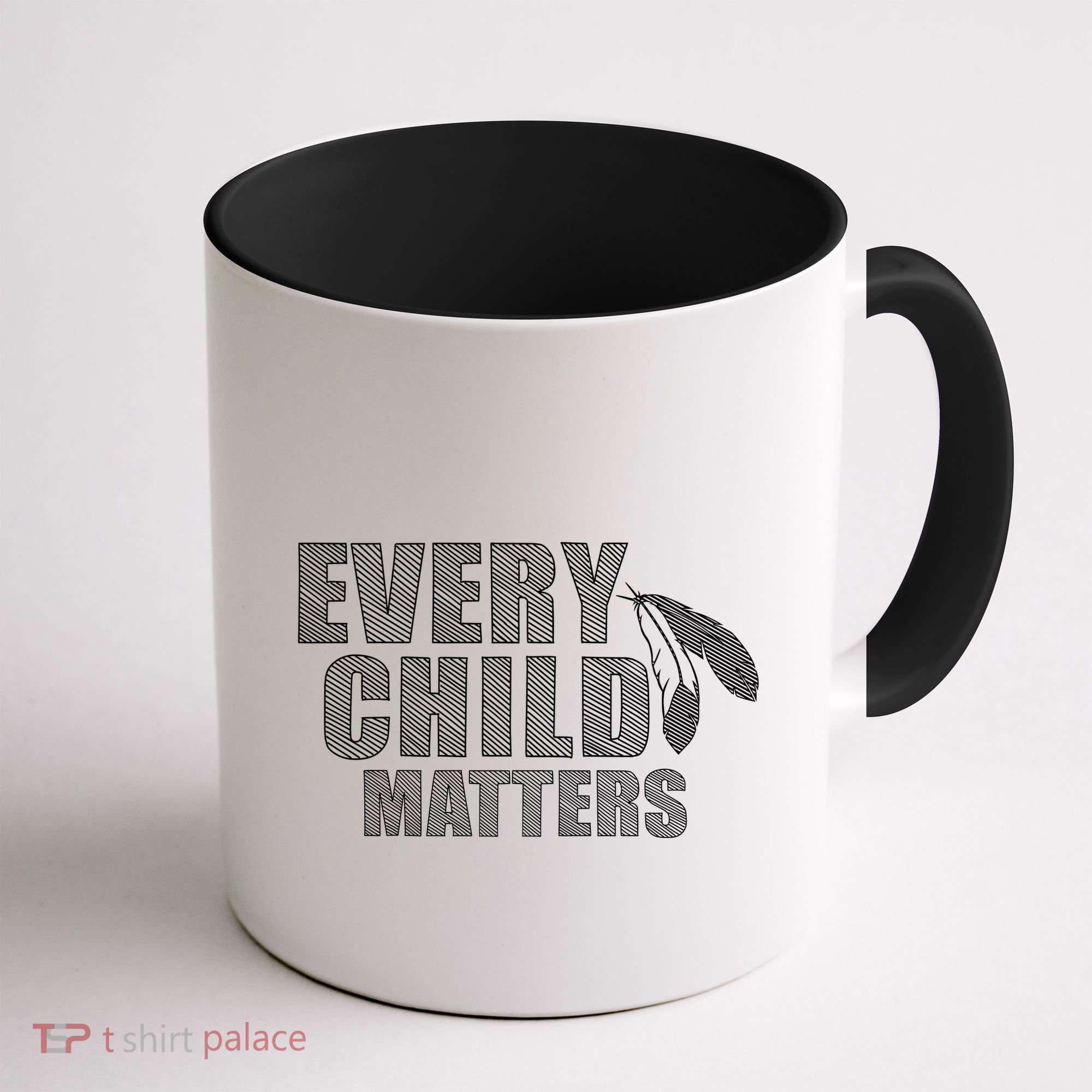 Every Child Matters Sketchy Pattern Coffee Mug