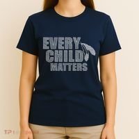 Every Child Matters Sketchy Pattern T-Shirt thumb 4