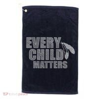 Every Child Matters Sketchy Pattern Golf Towel thumb 0