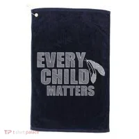 Every Child Matters Sketchy Pattern Golf Towel thumb 0
