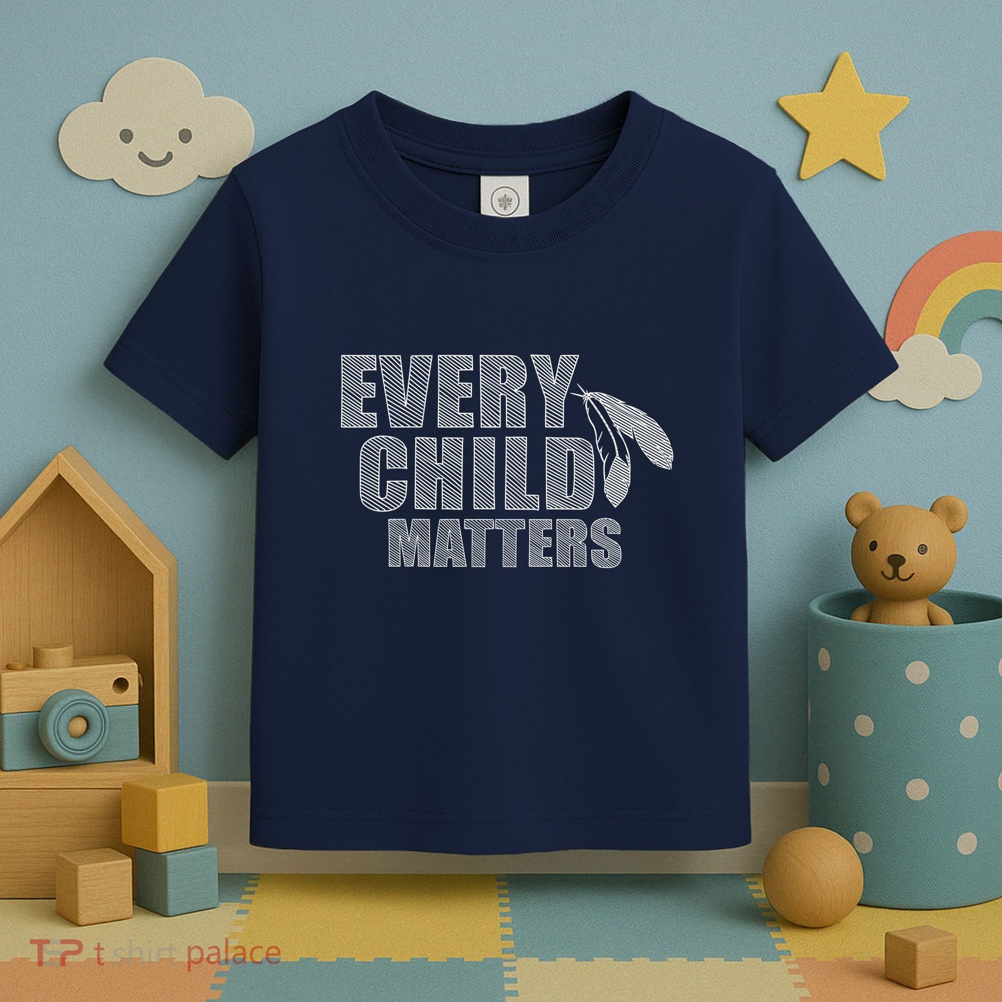 Every Child Matters Sketchy Pattern Toddler T-Shirt