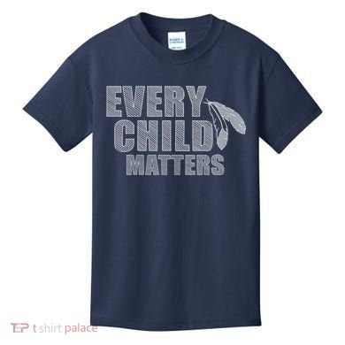 Every Child Matters Sketchy Pattern Kids T-Shirt