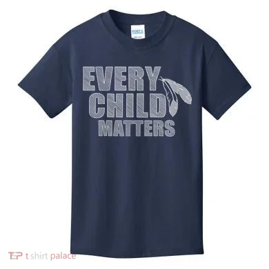 Every Child Matters Sketchy Pattern Kids T-Shirt