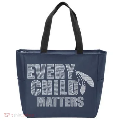 Every Child Matters Sketchy Pattern Tote Bag