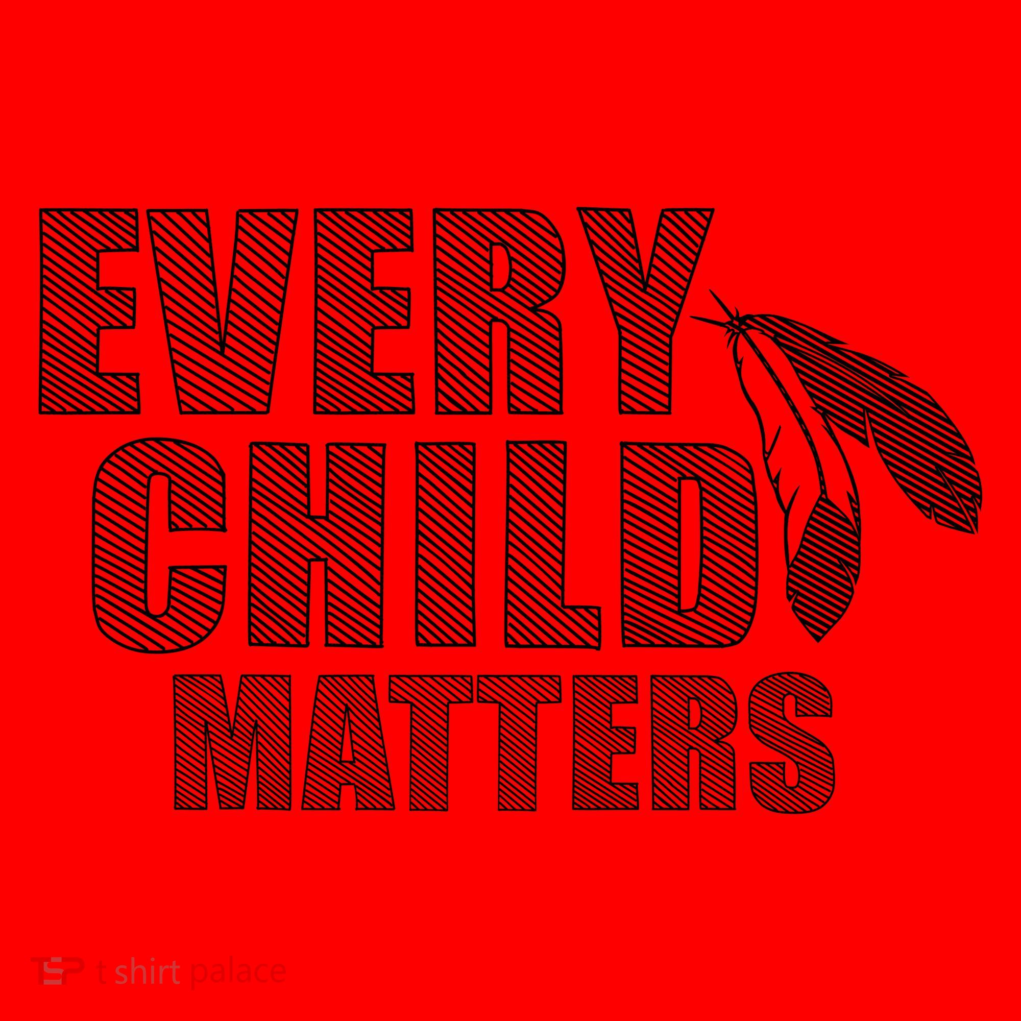 Every Child Matters Sketchy Pattern Santa Hat