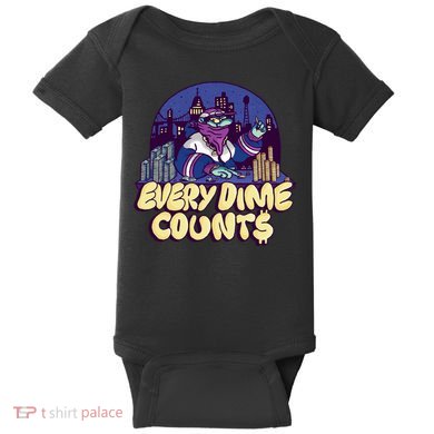 Every Dime Counts Baby Bodysuit