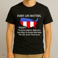 Every Life Maters Except T-Shirt thumb 3