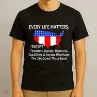 Every Life Maters Except T-Shirt thumb 3