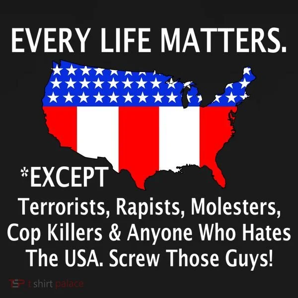 Every Life Maters Except T-Shirt
