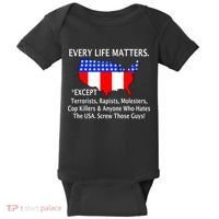 Every Life Maters Except Baby Bodysuit thumb 0
