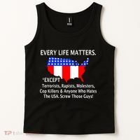 Every Life Maters Except Tank Top thumb 2