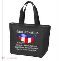Every Life Maters Except Tote Bag thumb 3