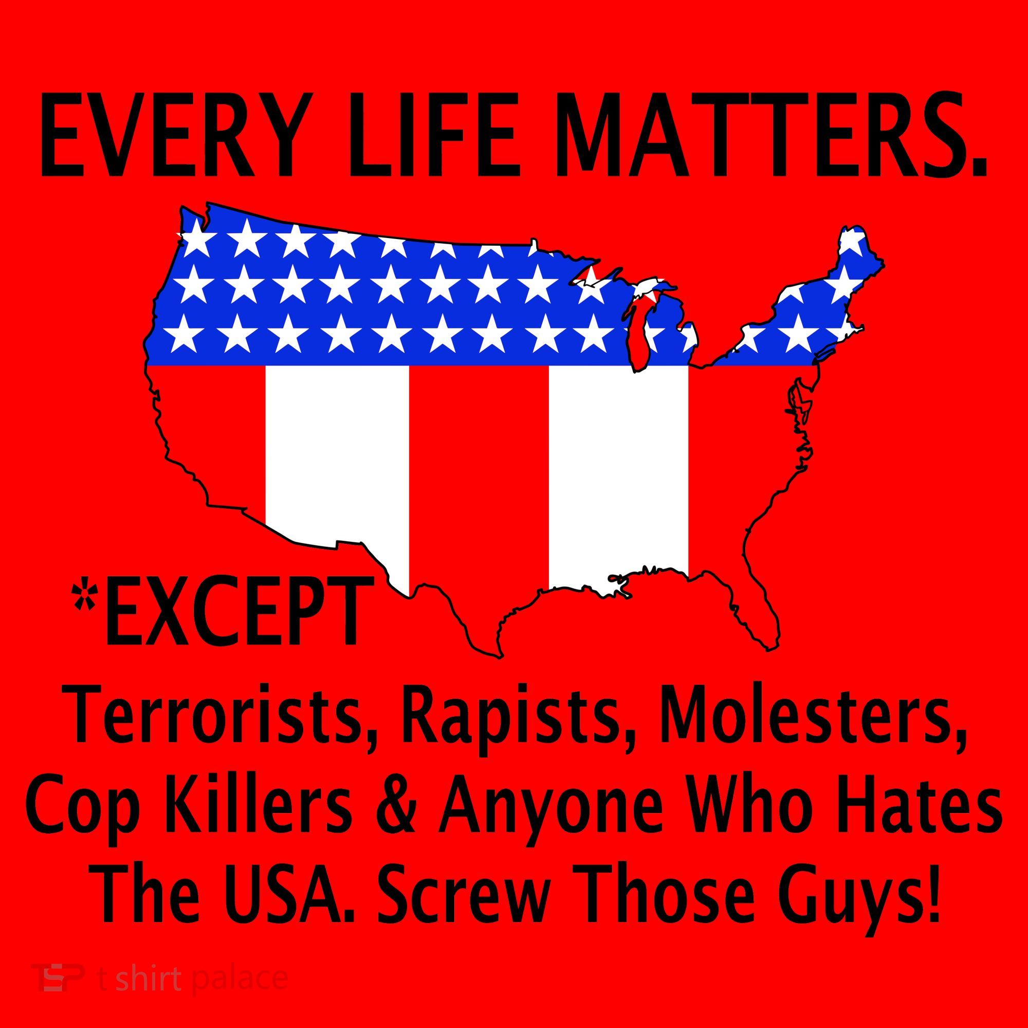 Every Life Maters Except Santa Hat