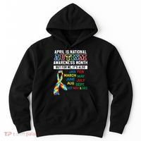 Every Month Is Autism Month Hoodie thumb 0