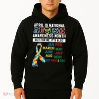 Every Month Is Autism Month Hoodie thumb 2