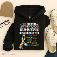 Every Month Is Autism Month Hoodie thumb 4