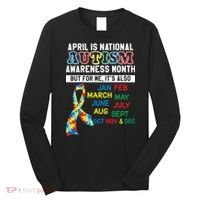 Every Month Is Autism Month Long Sleeve Shirt thumb 0