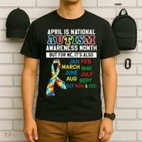 Every Month Is Autism Month T-Shirt thumb 6