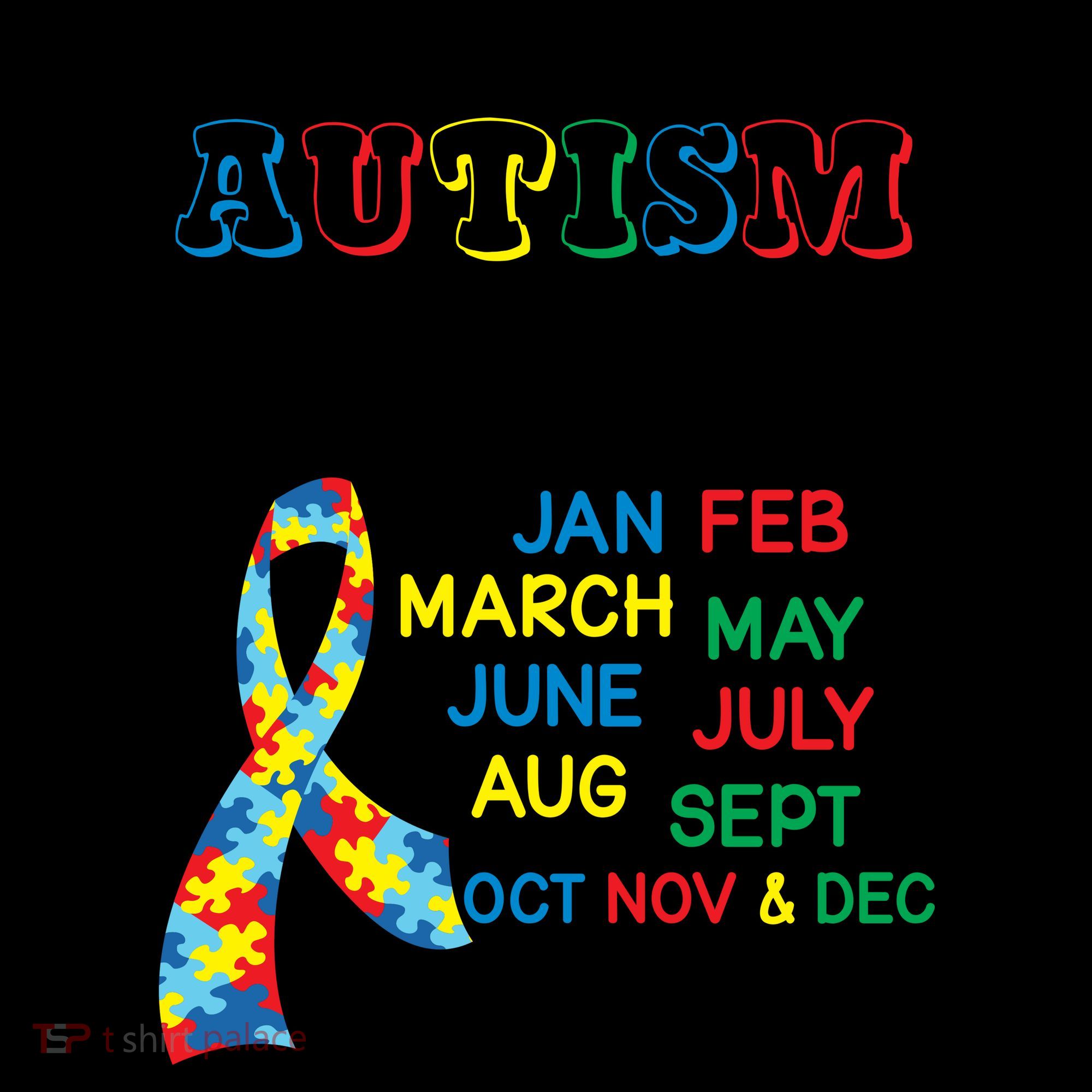 Every Month Is Autism Month Coffee Mug