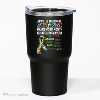 Every Month Is Autism Month Tumbler thumb 0
