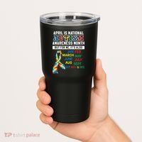 Every Month Is Autism Month Tumbler thumb 2