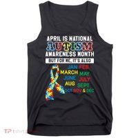 Every Month Is Autism Month Tank Top thumb 0