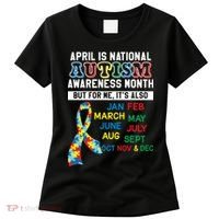 Every Month Is Autism Month Women's T-Shirt thumb 0