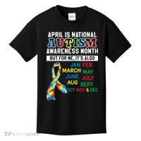 Every Month Is Autism Month Kids T-Shirt thumb 0