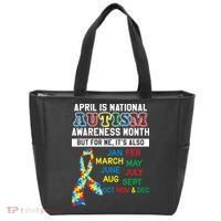 Every Month Is Autism Month Tote Bag thumb 0