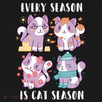 Every Season Is Cat Season Hoodie thumb 7