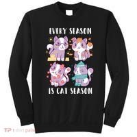 Every Season Is Cat Season Sweatshirt thumb 0