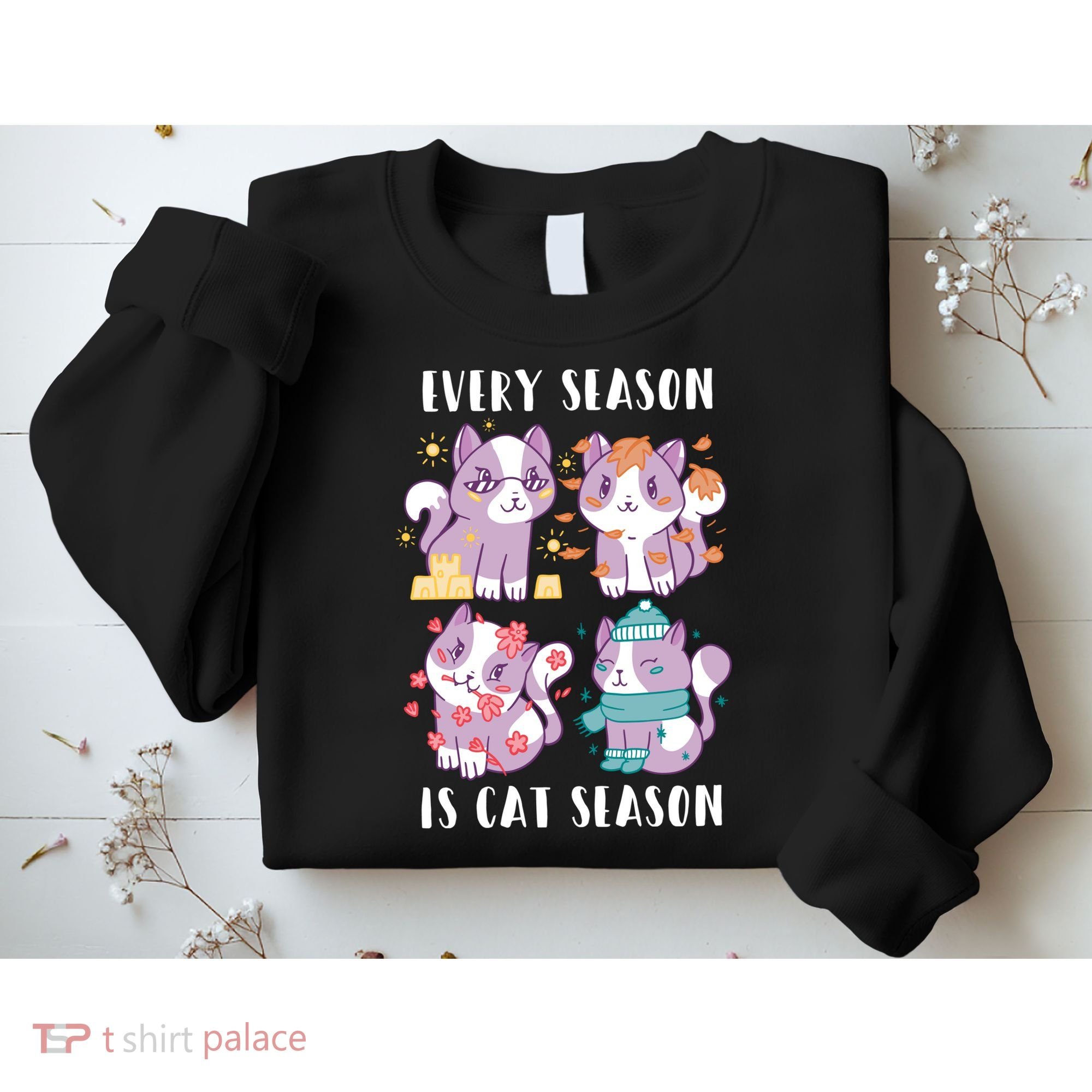 Every Season Is Cat Season Sweatshirt