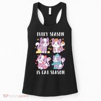 Every Season Is Cat Season Women's Tank Top thumb 0