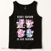 Every Season Is Cat Season Tank Top thumb 2