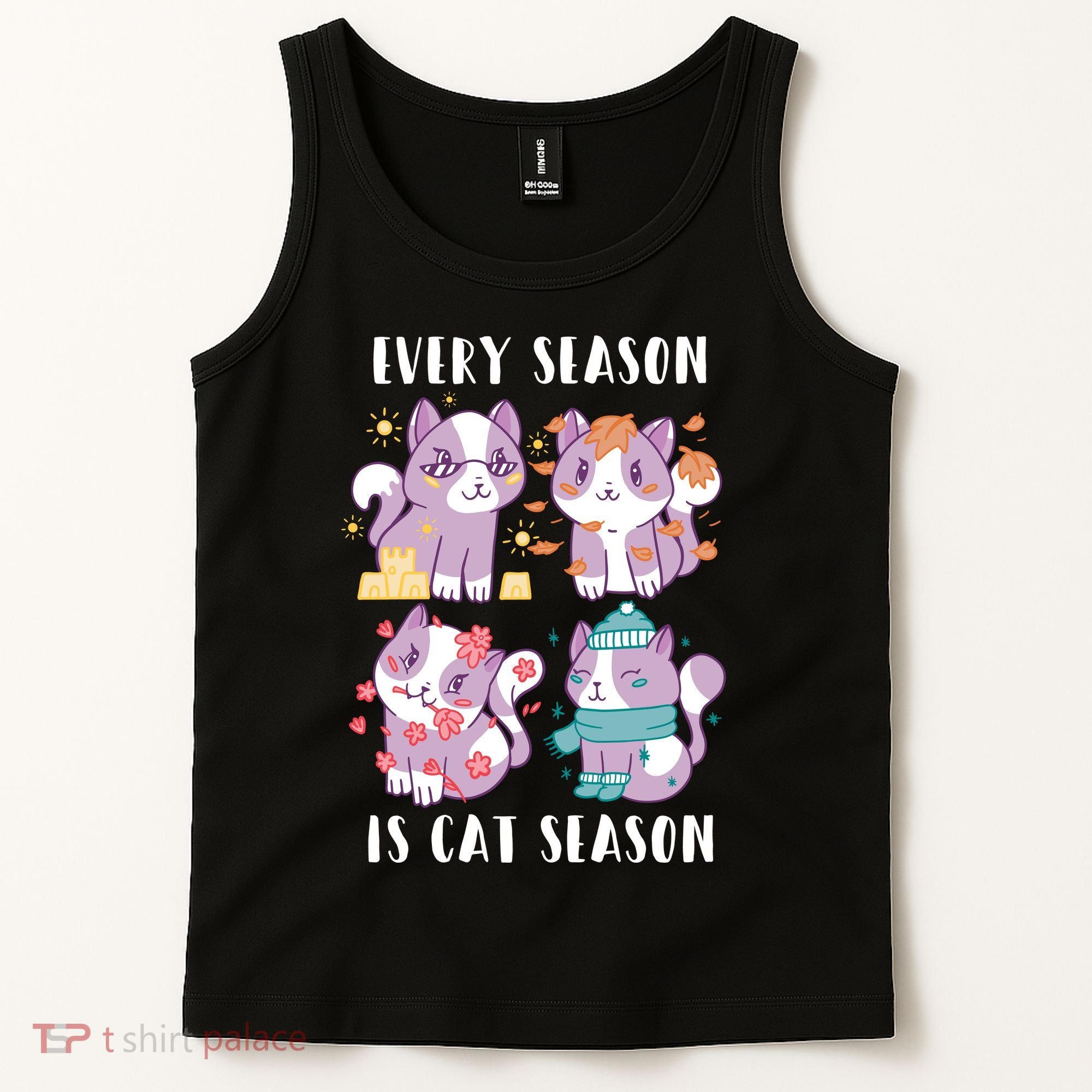 Every Season Is Cat Season Tank Top