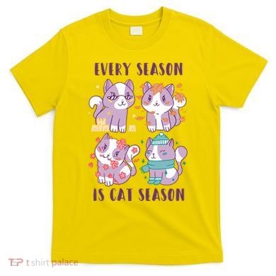 Every Season Is Cat Season T-Shirt