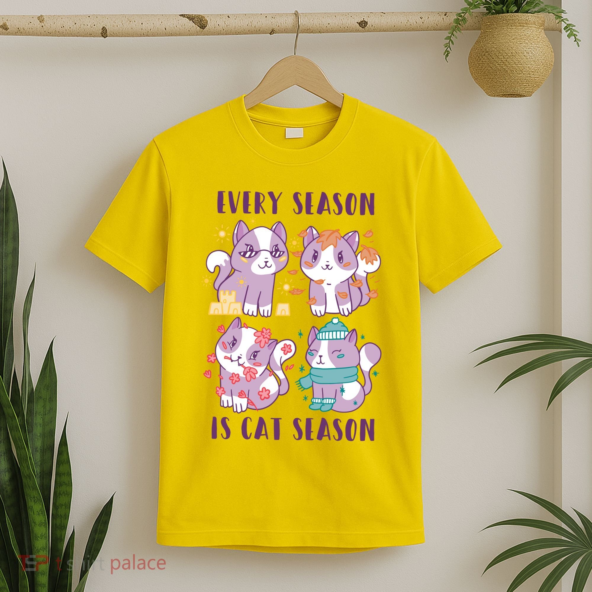 Every Season Is Cat Season T-Shirt