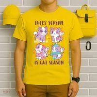 Every Season Is Cat Season T-Shirt thumb 6