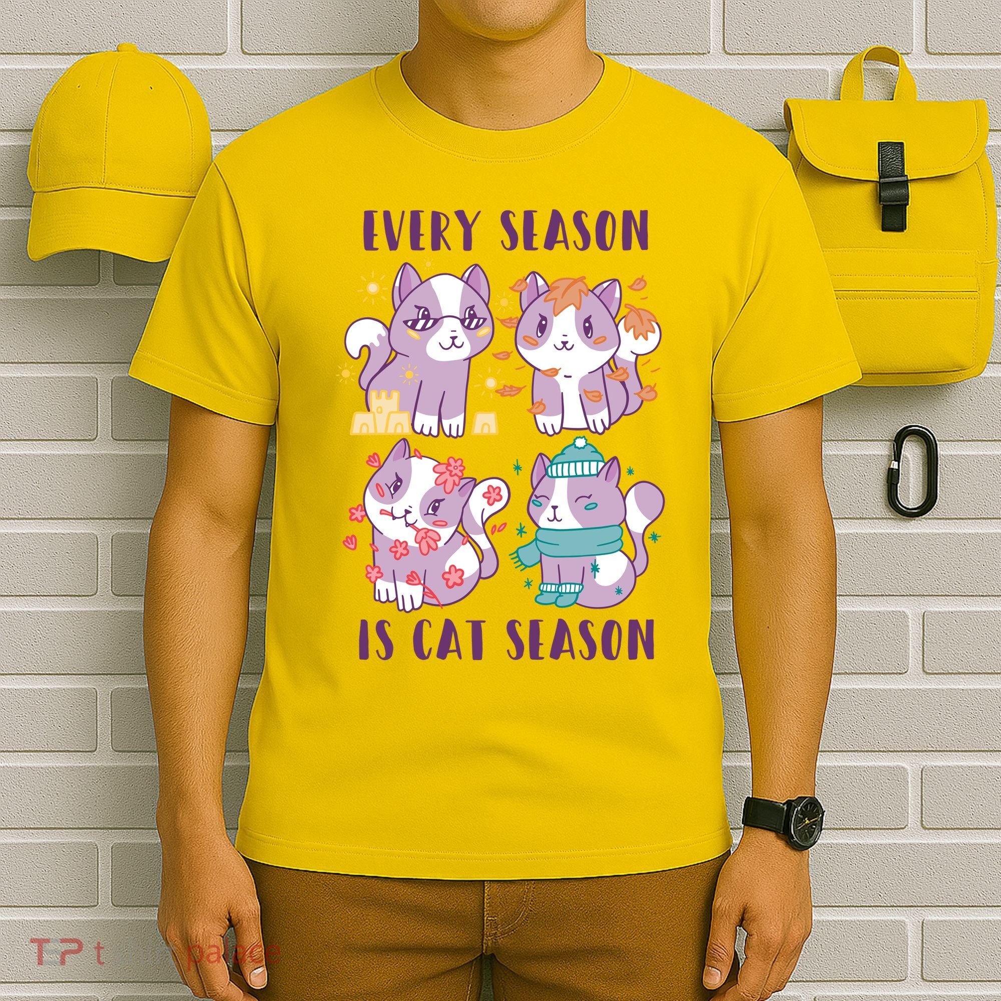 Every Season Is Cat Season T-Shirt