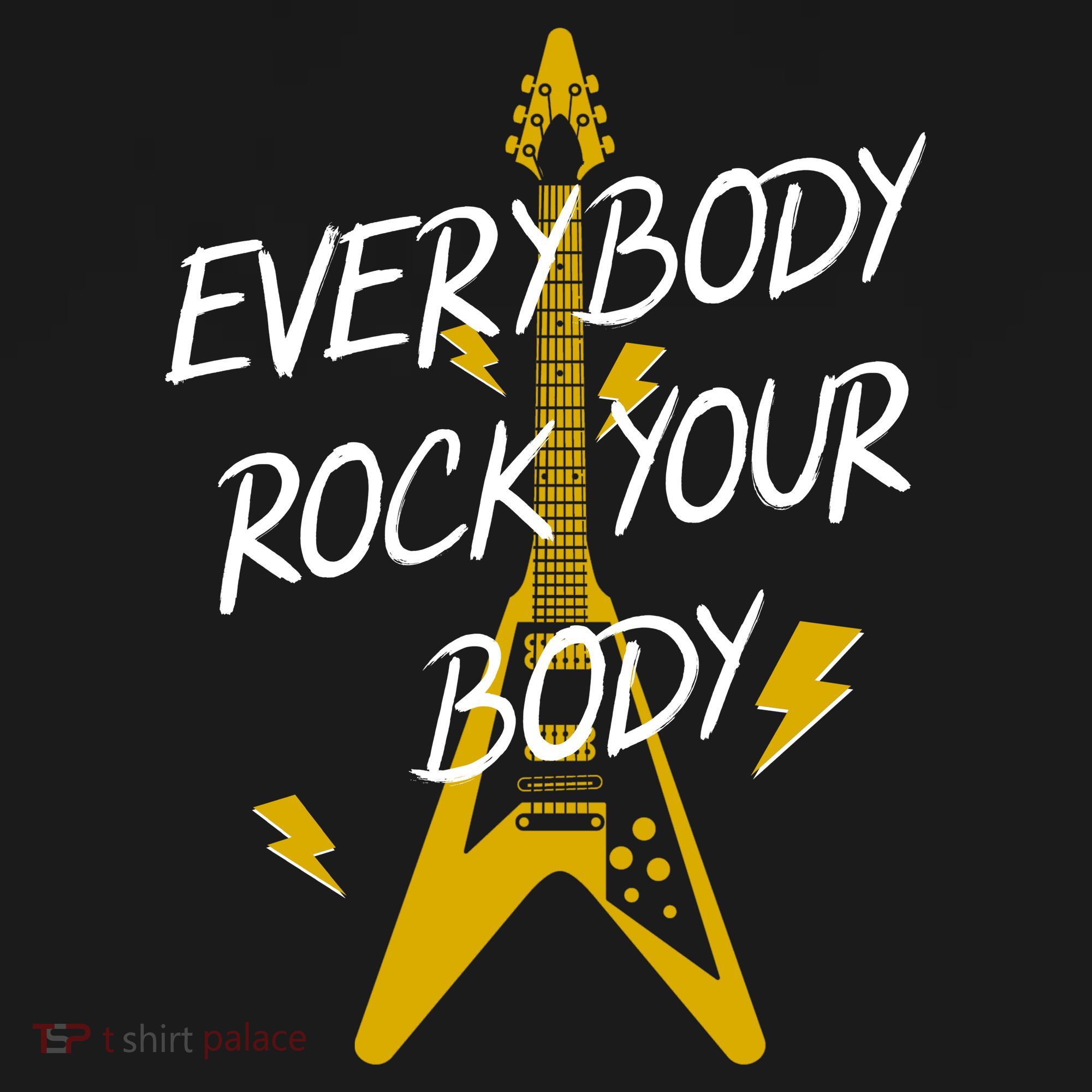 Everybody Rock Your Body USA-Made Doggie Bandana