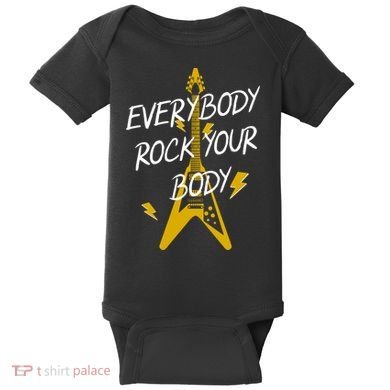 Everybody Rock Your Body Baby Bodysuit