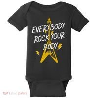 Everybody Rock Your Body Baby Bodysuit thumb 0