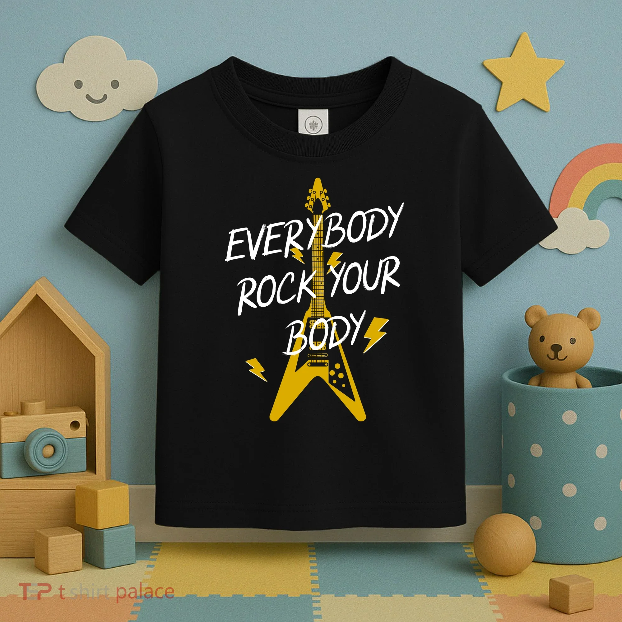 Everybody Rock Your Body Toddler T-Shirt