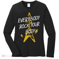 Everybody Rock Your Body Women's Long Sleeve Shirt thumb 0