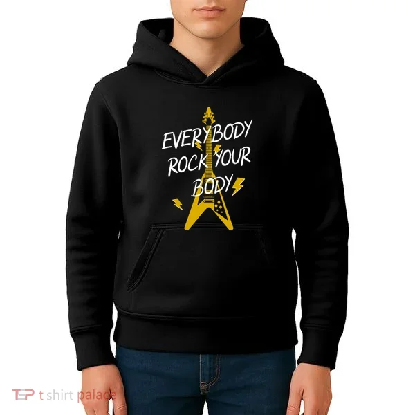 Everybody Rock Your Body Kids Hoodie
