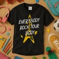 Everybody Rock Your Body Kids T-Shirt thumb 3